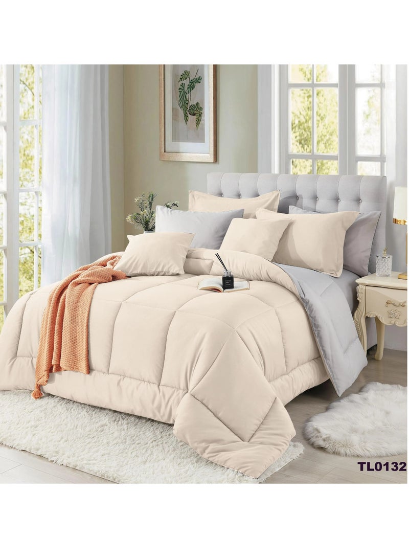 Comforter Set with Sheets for All Season, Ultra Soft Bedding Sets with Comforter, Sheets, Pillowcase & Sham - Image 3