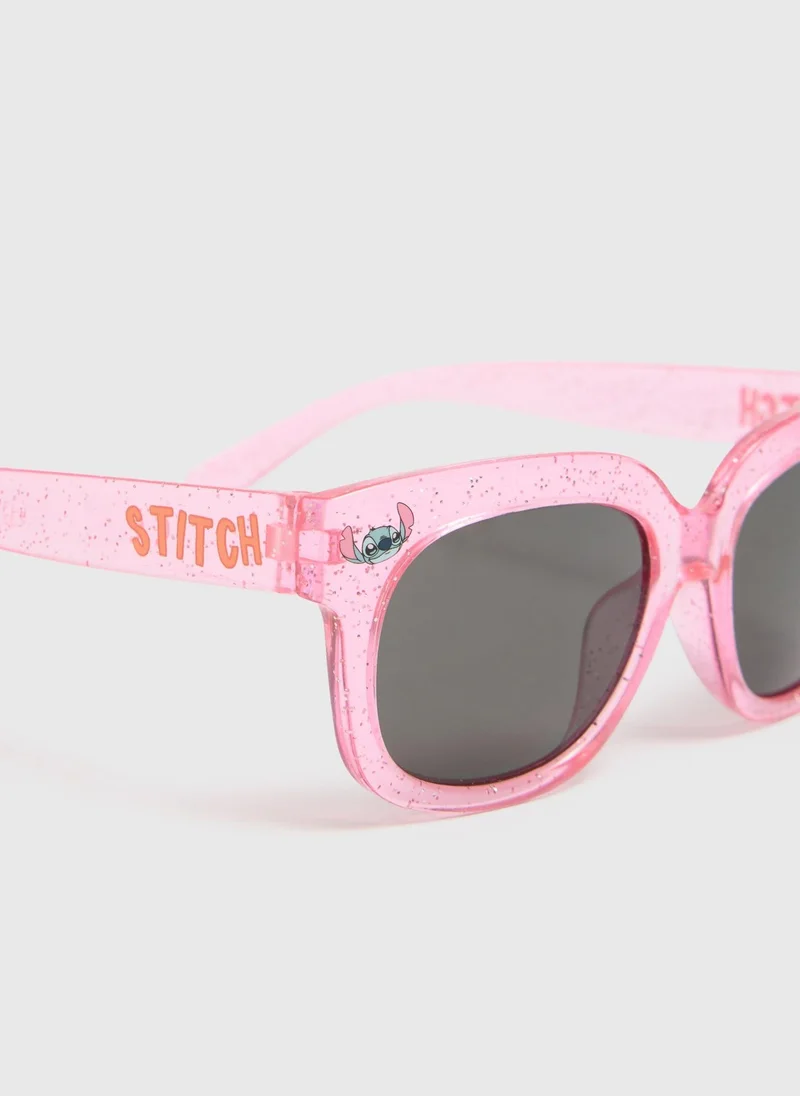 ماتلان Disney Girls Pink Stitch Sunglasses