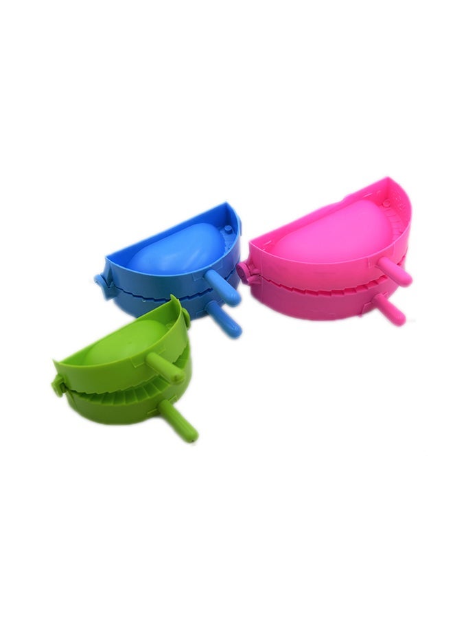 3-Piece Dumpling Maker Set, Plastic Dumpling Moulds with Different Sizes for Empanadas & Pierogi - Image 1