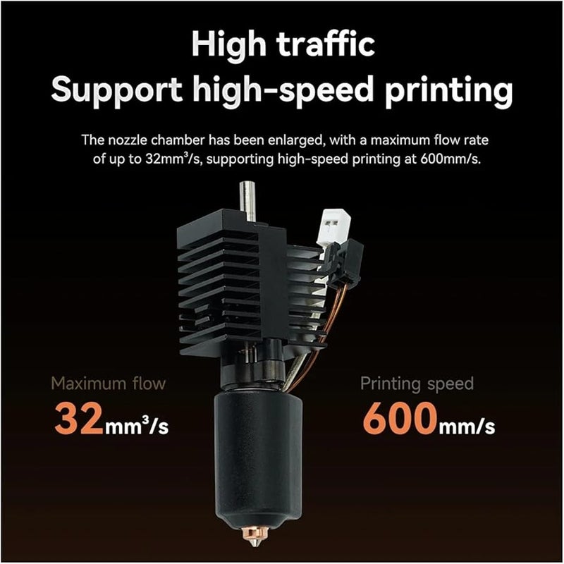 كتيبة نهاية ساخنة من الفولاذ المقوى 2 قطعة لترقية طابعة Creality K2 Plus ثلاثية الأبعاد - Image 4