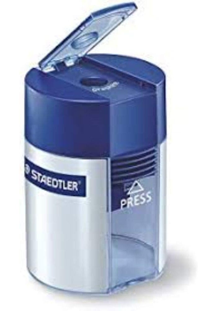 STAEDTLER Single Hole Tubular Pencil Sharpener Pack of 10 - Image 3