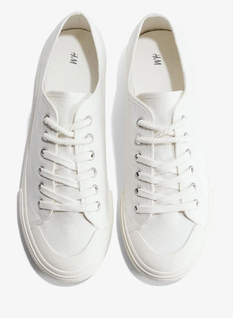 H&M Twill trainers