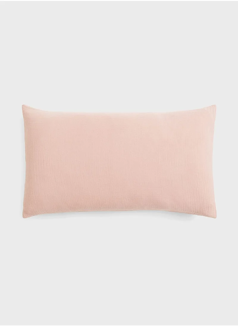 اتش اند ام Cotton Muslin Pillowcase
