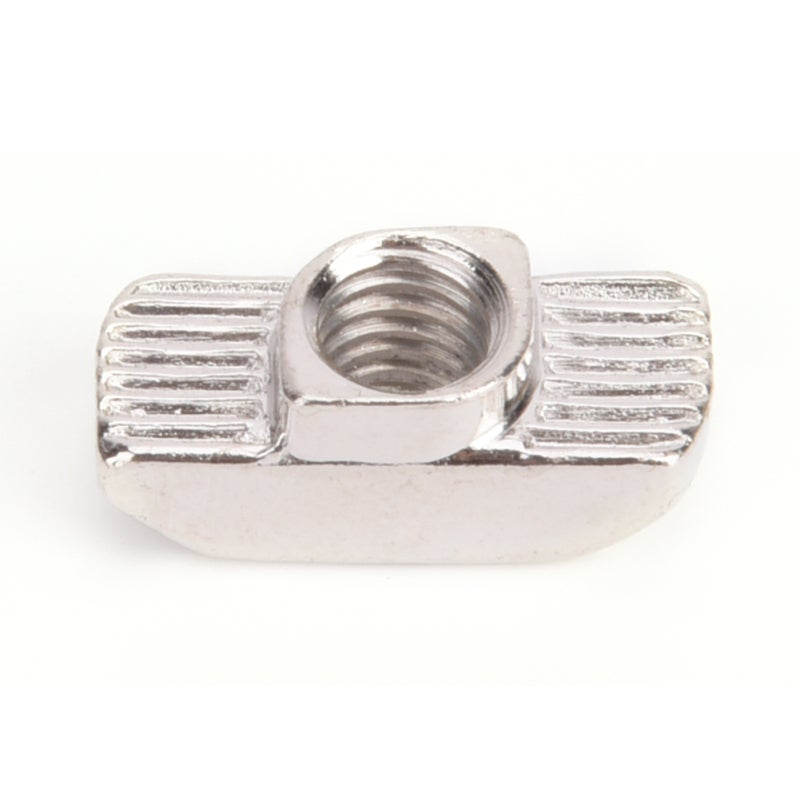 T-Slot Nut: 100-Pack Carbon Steel Nickel-Plated - Corrosion Resistant Durable Compact Design for Easy Installation & Versatile Usage Scenarios - Image 5