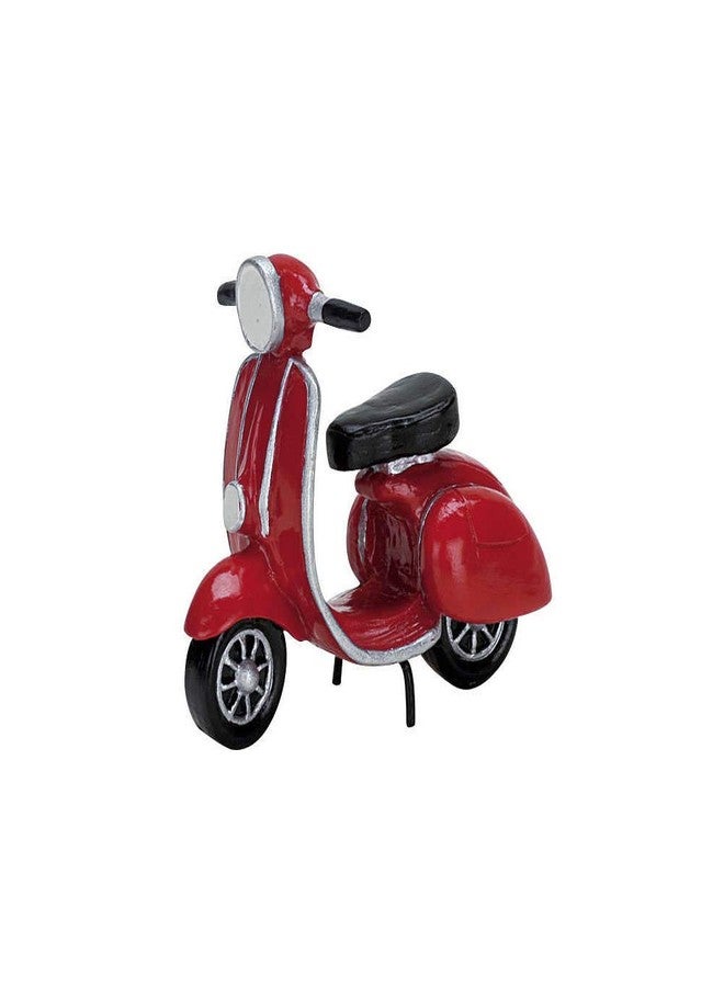 Lemax 2007 Red Moped Christmas Village Accessory - Image 1