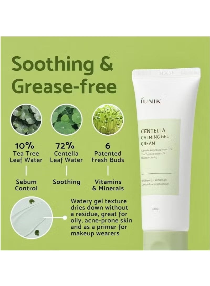 iUNIK Centella Calming Gel Cream 60 ml - Image 4