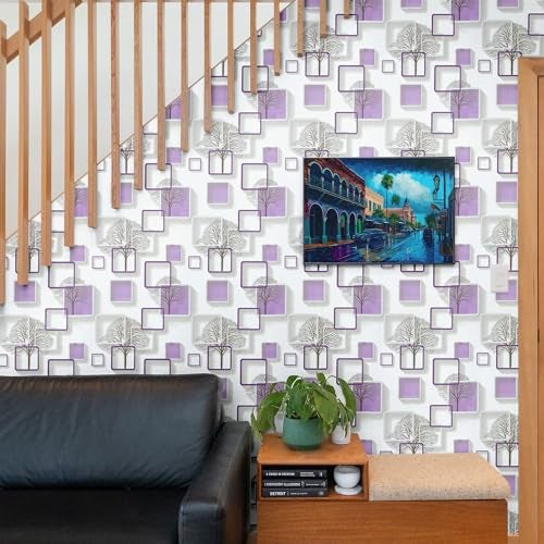 Eurotex Peel and Stick Wallpaper, Self Adhesive DIY Wall Sticker for Bedroom Hall Living Room Kitchen Home & Office, PVC Coated & Waterproof Surface Scratch Resistant – 45 x 600cm - Image 5