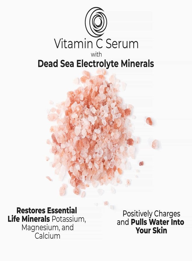 Skin Daily Skincare Solutions Antioxidant Vitamin C Serum for Face- Infused with Electrolytes, Hyaluronic Acid, Retinol - 1 oz - Image 3