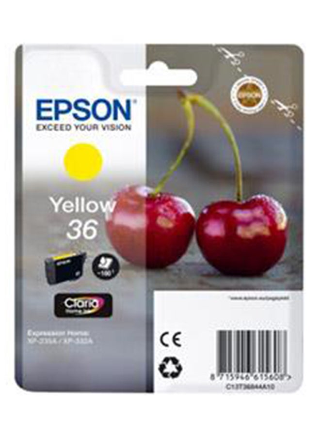 Replacement High Density Ink Cartridge For Printer Yellow