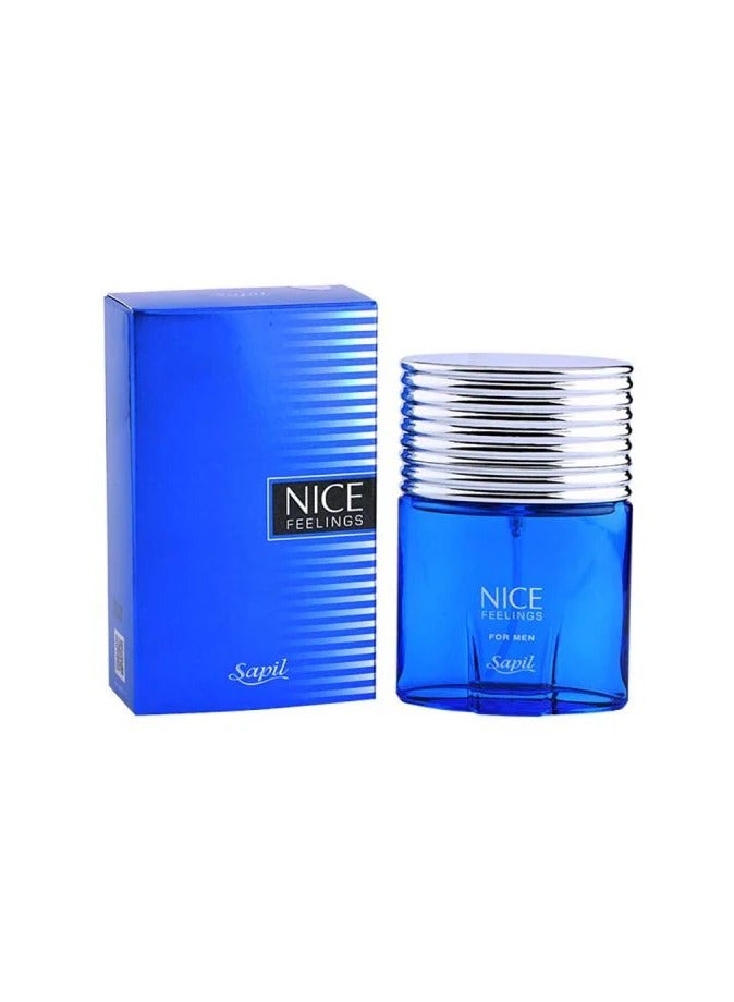 sapil Nice Feelings Eau De Toilette For Men - 75 ML - Image 1