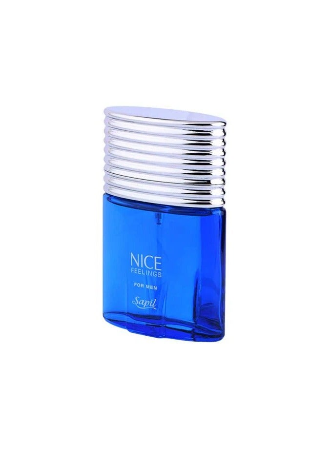 sapil Nice Feelings Eau De Toilette For Men - 75 ML - Image 3