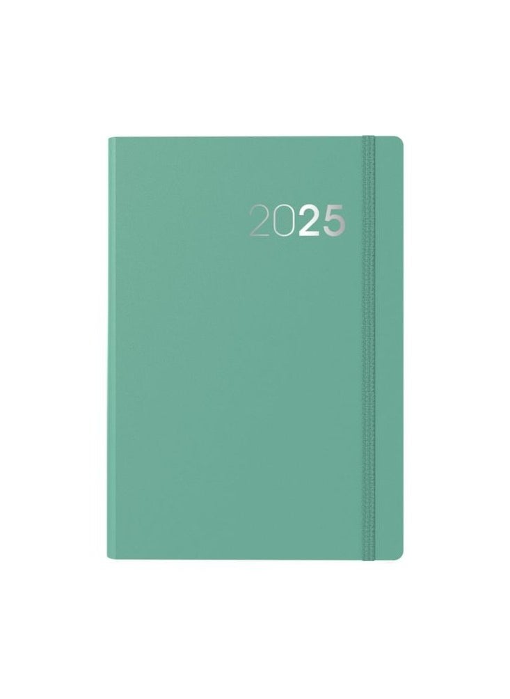Collins Collins Legacy 2025 Planner - A5 Day To Page Diary (with Appointments) - Mint - (CL51.61-25) - Professional Daily Planner with Soft Touch Cover  - Image 2