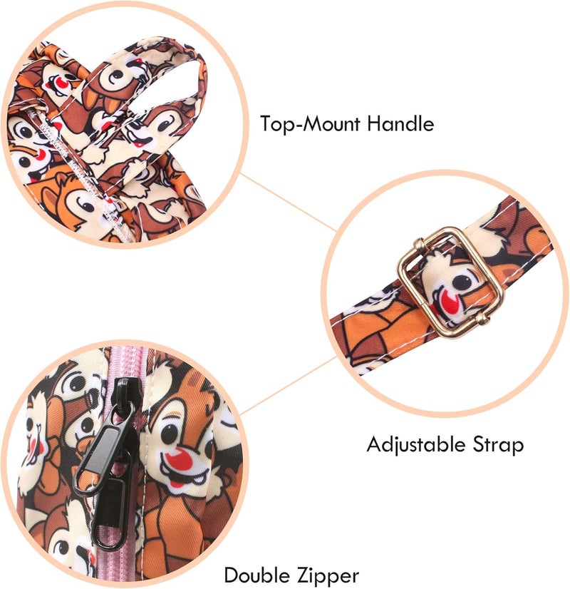 Finex Cartoon Small Nylon Bag Multipurpose Causal Daypack for Travel Trip Shopping Tablet iPad Mini up to 8 inches - Image 5