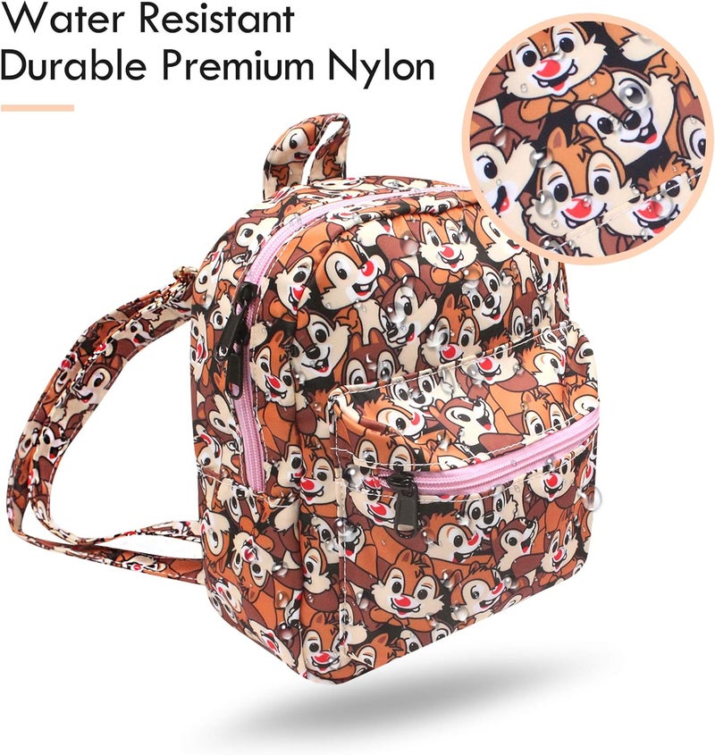 Finex Cartoon Small Nylon Bag Multipurpose Causal Daypack for Travel Trip Shopping Tablet iPad Mini up to 8 inches - Image 2