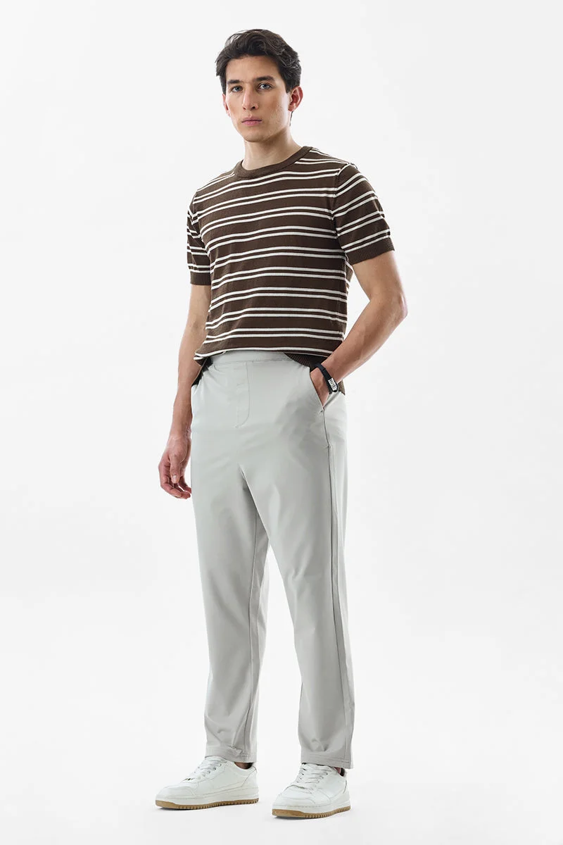 SNITCH Relaxed Fit Stretch Trousers