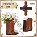 Weekgrat 24 Set Brown Western Cowboy Boots Flower Boxes Centerpiece Boot Shape Boxes Decorations Western Theme Party Cowgirl Favors for Cowboy Cowgirl Birthday Party Baby Shower Wedding Supplies - Image 4