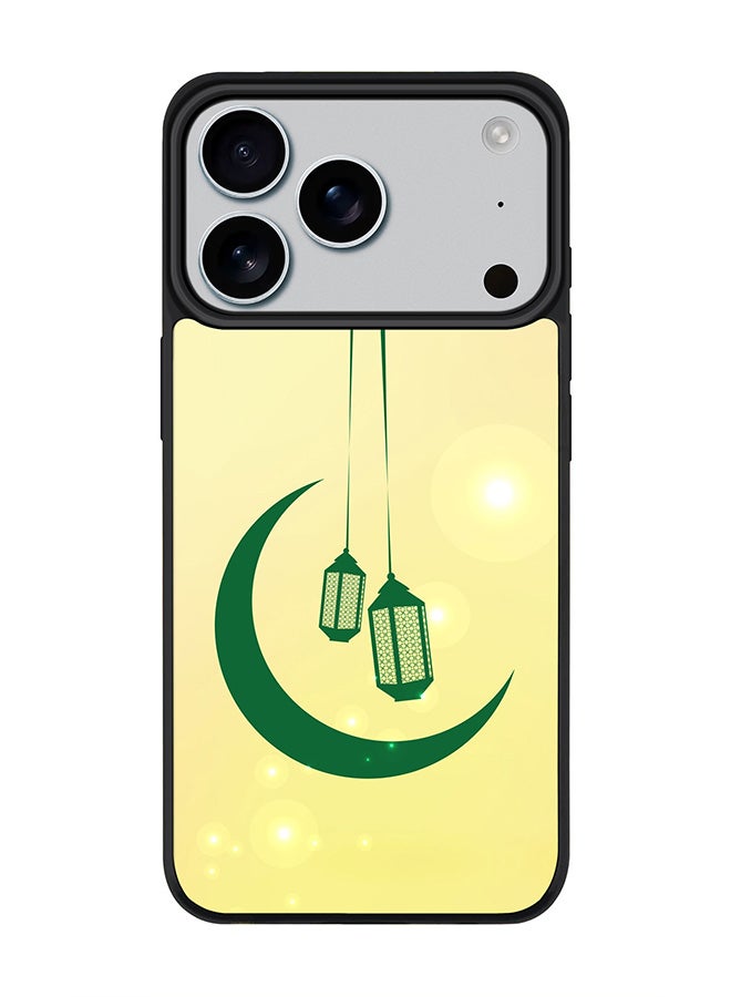Stylizedd iPhone 17 Pro Case, [Compatible with MagSafe] Slim Magnetic cover Phone Case iPhone 17 Pro -Ramadan Shine - Image 1