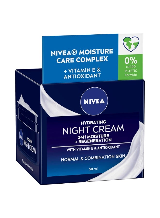 Nivea Nivea Visage Daily Essentials Regenerating Night Cream 50ml - Image 1