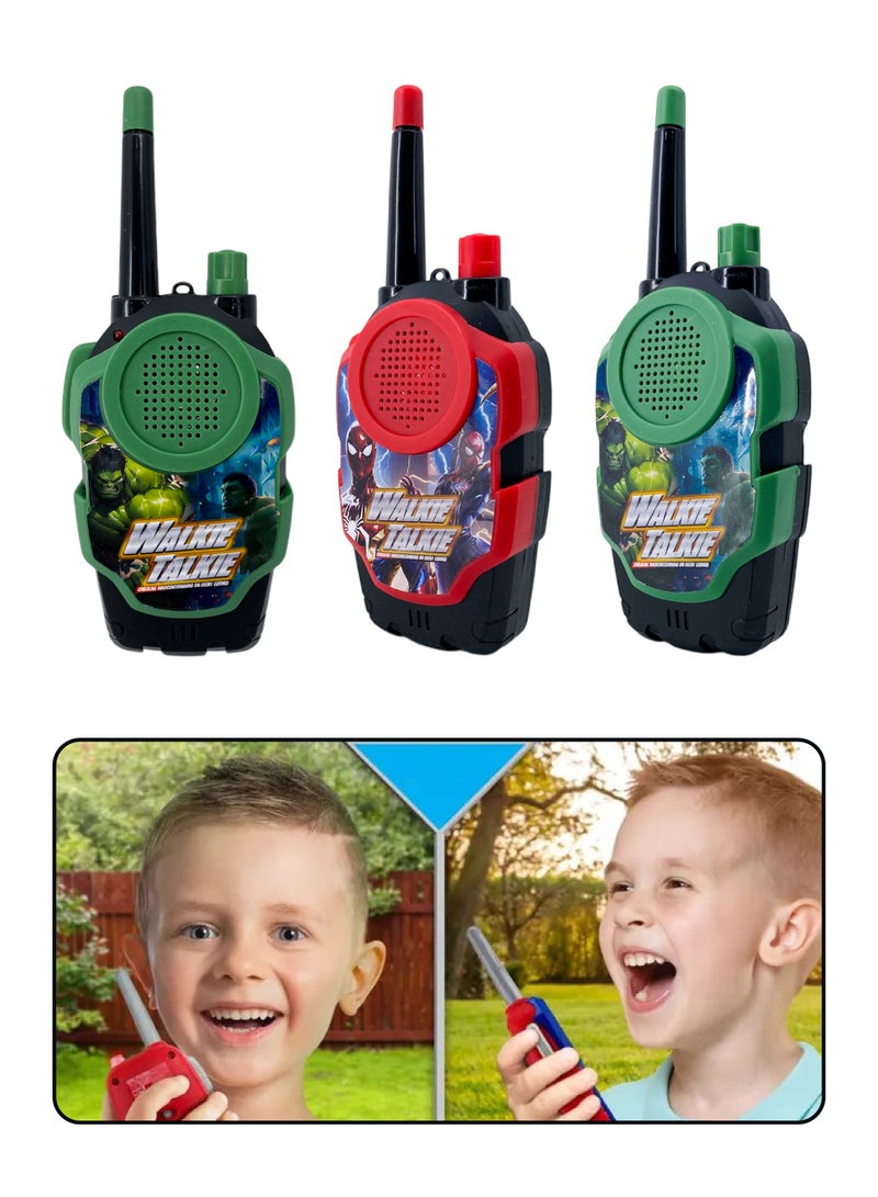 تووكي ووكي للأطفال ، مغامرة ممتعة واتصال لاسلكي طويل المدى  وواضح ، بتصميم جذاب مستوحى من أبطال الأكشن - Image 1