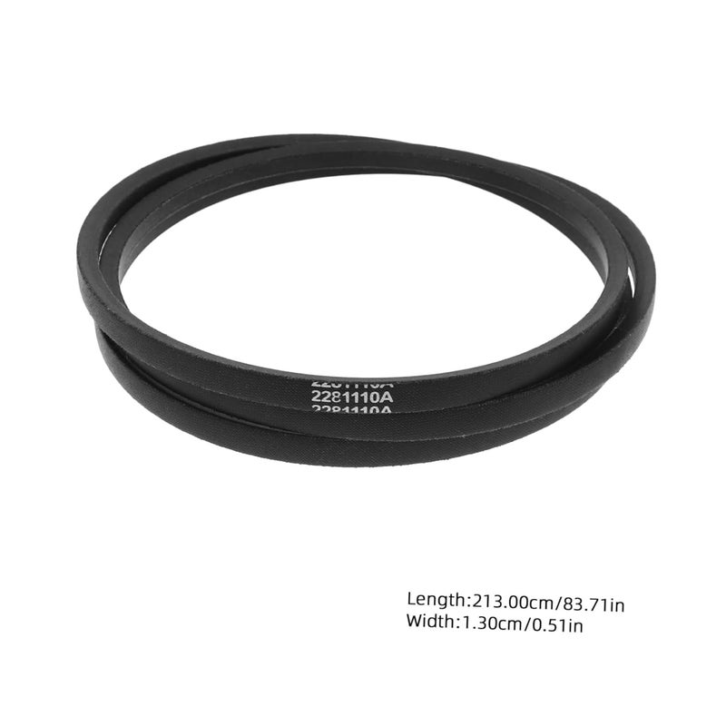 Sosoport 228110A Riding Lawn Mower Drive Belt Replacement Parts Rubber Easy to Install - Image 2