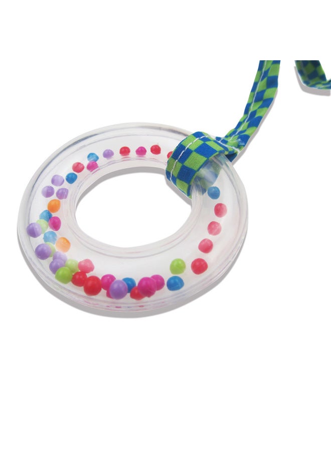 Infant Toddler Animal Car Toy Bell Safety Mirror Hanging Plush Doll Bed Hanging Toy-Color:Elephant - Image 5