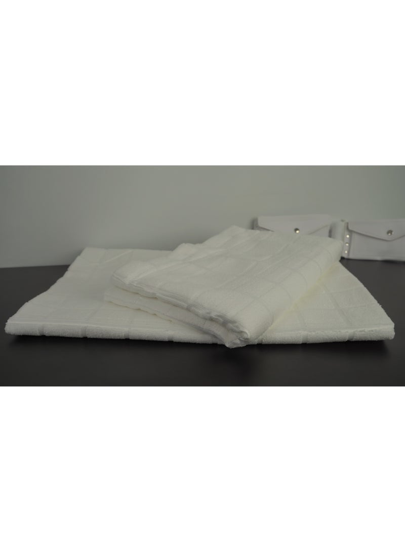 Meishida Hajj Towels for Kids - Medium Ihram Towels Set, Comfotable for Hajj & Umrah - Soft, Absorbent, Hygienic Pilgrimage Essentials umrah essential - Image 4