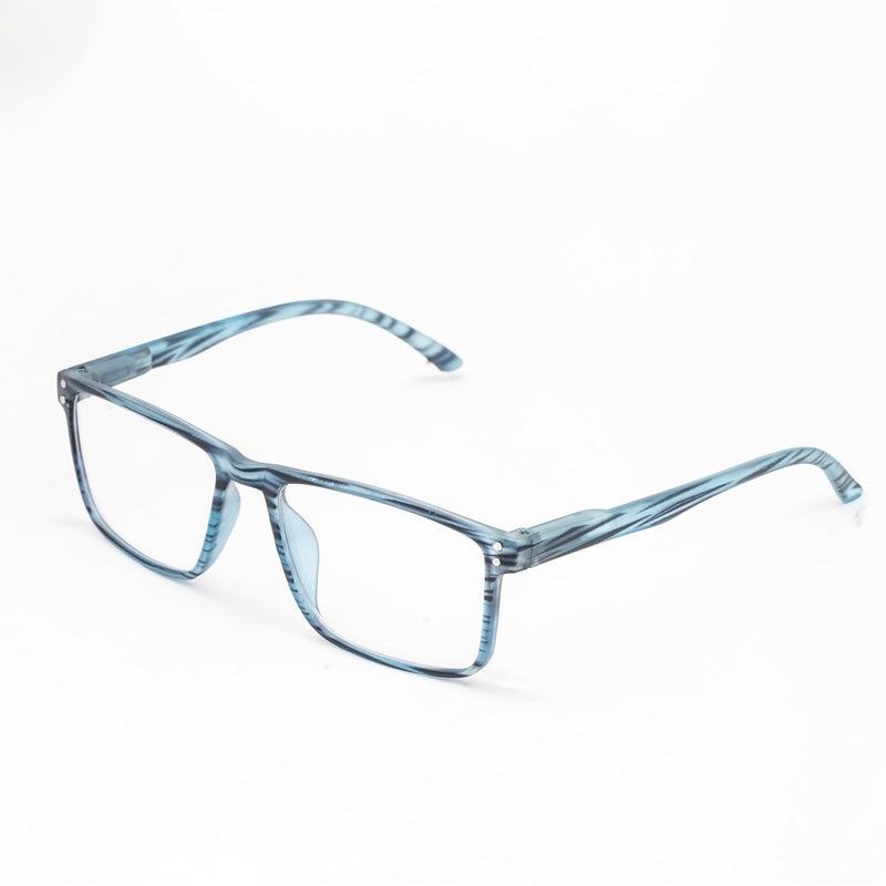 Lens+ Lensplus Square TR Full Rim Eyeglasses with Blue Cut Lightweight Unisex Eyewear for Men & Women | Stylish Computer & Daily Use Frame - Image 2