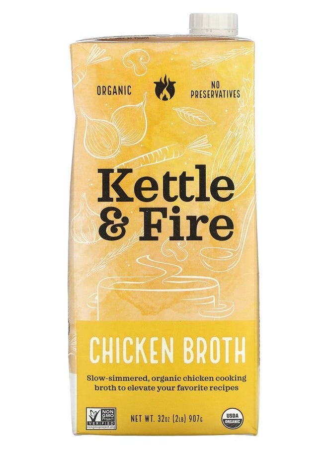KETTLE Chicken Broth 32 oz (907 g) 