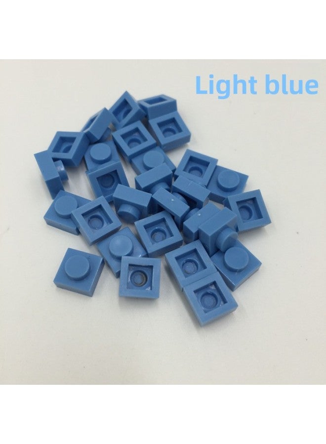Building Block Parts Small Particles Basic Parts Short 1*1 Hole Pixel Particles Assembled Building Blocks Draw Two-dimensional Code 0.1 Kg/bag 