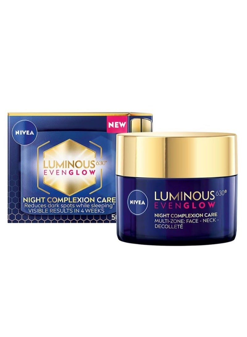 نيفيا كريم ليلي للوجة ايفين جلو لومينوس360 ،حماية من البقع الداكنة 50 مل - Image 1