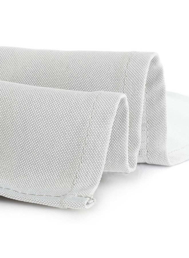 Gee Di Moda Rectangle Tablecloth - 60 x 126 Inch White Table Cloth for 8 Foot Rectangle Table - Heavy Duty Washable Fabric - for 8 Ft Buffet Table, Holiday Party, Dinner, Wedding & Baby Shower - Image 4