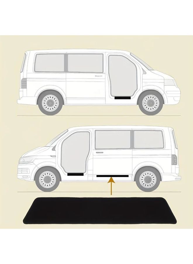 3Pcs Set Volkswagen T5 Sliding Door And Cab Step Mat For RV Camping Vehicle - Image 5