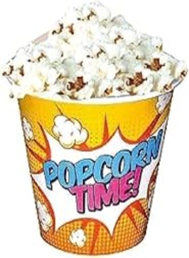 El Watania El watania popcorn bucket size 2L, Assorted colors 