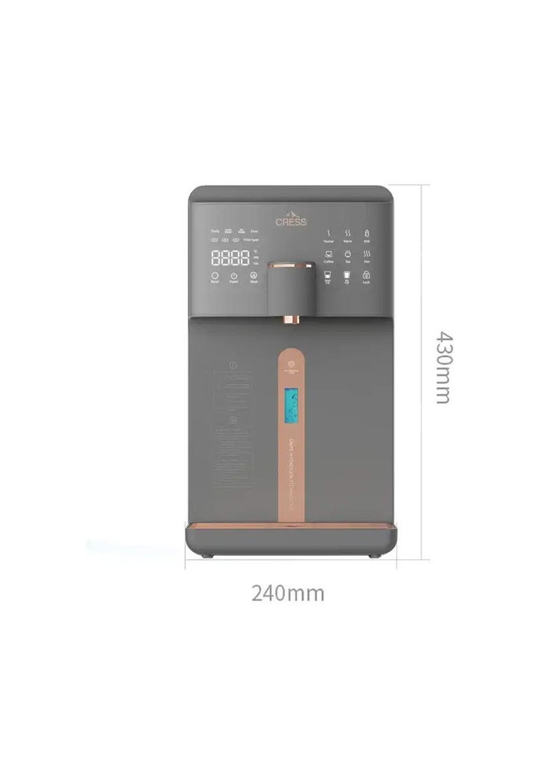 CRESS CRESS - RhonePLUS Water Purifier Hydrogen-Rich Advanced Filteration RO Hot/Cold Dispenser With Direct Tap Water - Counter-top Perfect for Home and Office  - Image 2