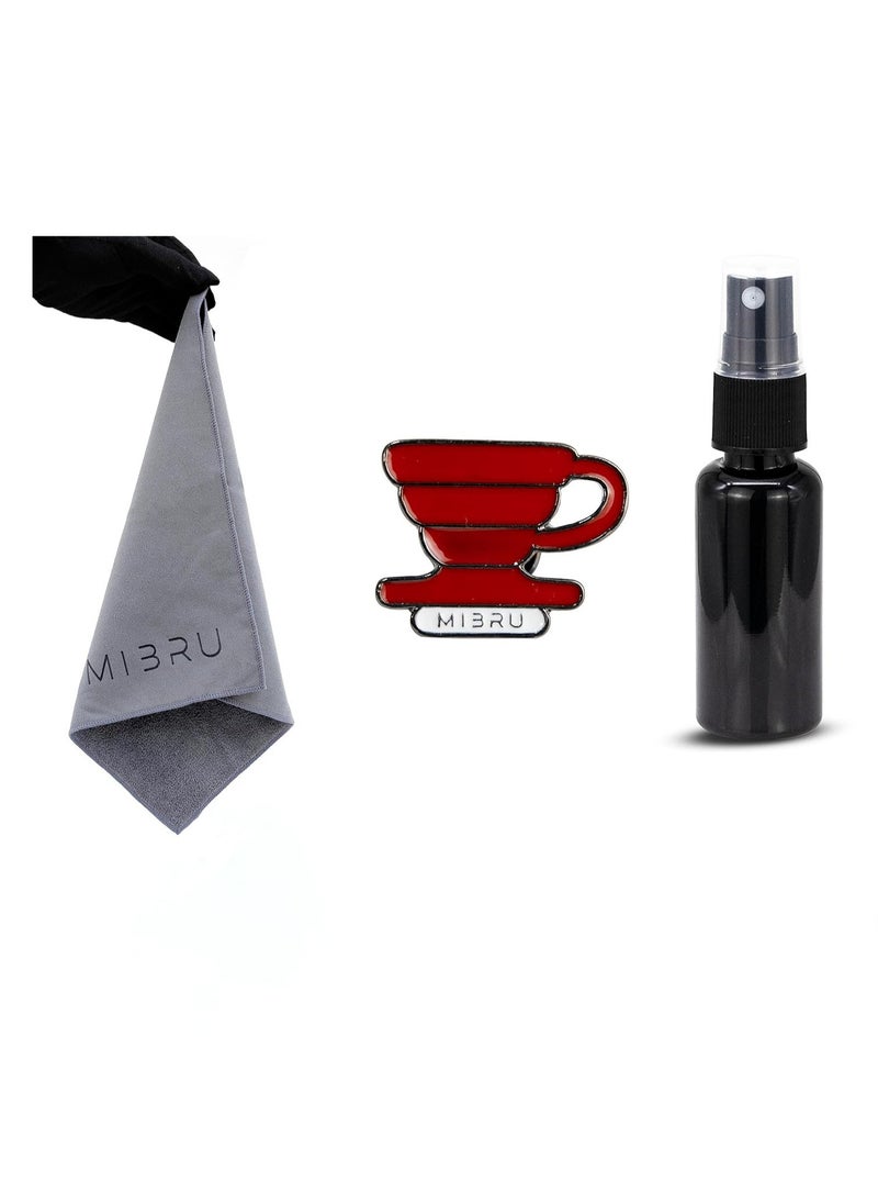 MIBRU - V60 Pour Over Coffee Set 7 Piece Drip Coffee Maker Set Hand Brewing Coffee Accessories Kit - Image 1