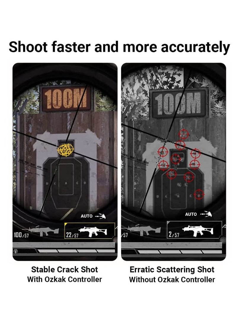 PUBG Game Controller Trigger Rapid Fire 6 Fingers Gaming Grip Gamepad Joystick L1R1 L2R2 for iPad and Tablet Android Samsung Huawei - Image 4