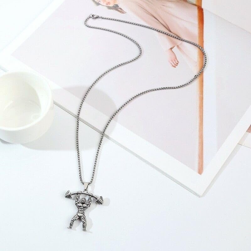 ringzinnie Silver Plated Pendant Necklace for Boys/Men - Stainless Steel Chain for Fashion & Gift - Image 3
