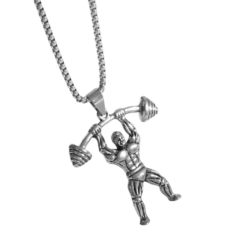 ringzinnie Silver Plated Pendant Necklace for Boys/Men - Stainless Steel Chain for Fashion & Gift - Image 1