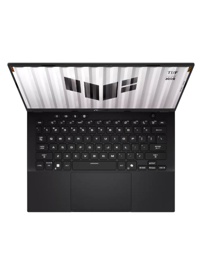 ASUS TUF Gaming A14 Gaming Laptop, AMD Ryzen 7 260 Processor, 16GB RAM, 512GB SSD, 8GB NVIDIA RTX 5050, 14" 2.5K WQXGA 165Hz Display, Windows 11 Home, Backlit English & Arabic Keyboard, Jaeger Grey, 1 Year Warranty | FA401UH-G7165W Jaeger Grey - Image 2
