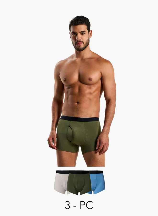 Splash FAV Men Hipster Trunks - Set of 3