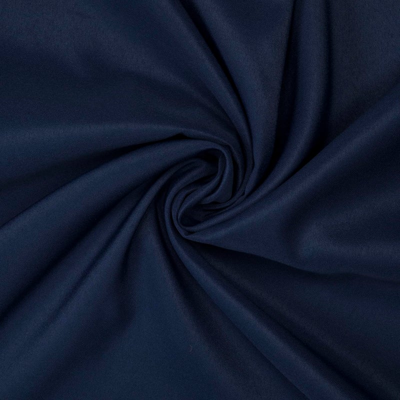 Gee Di Moda Round Tablecloth - 70 Inch Navy Blue Round Table Cloth for 24 to 48 Inch Round Tables - Heavy Duty Washable Fabric - for Buffet Table, Holiday Party, Dinner, Wedding & Baby Shower - Image 4