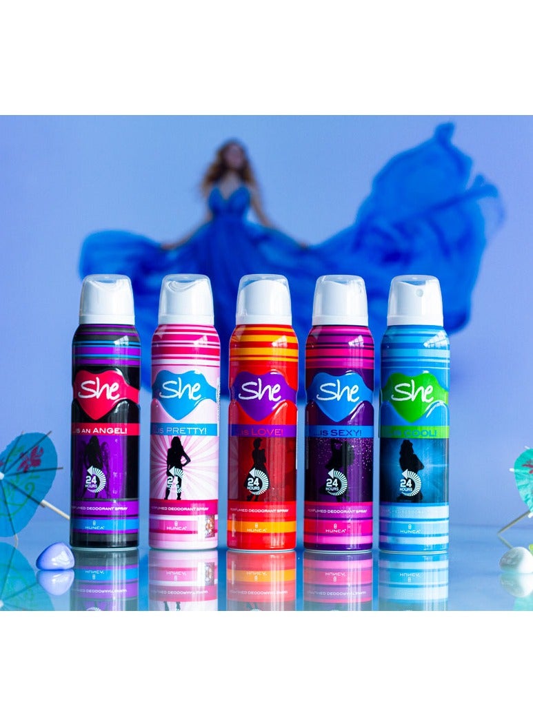 She Deodorant Spray Is A Clubber For Women - 150 Ml - Image 2