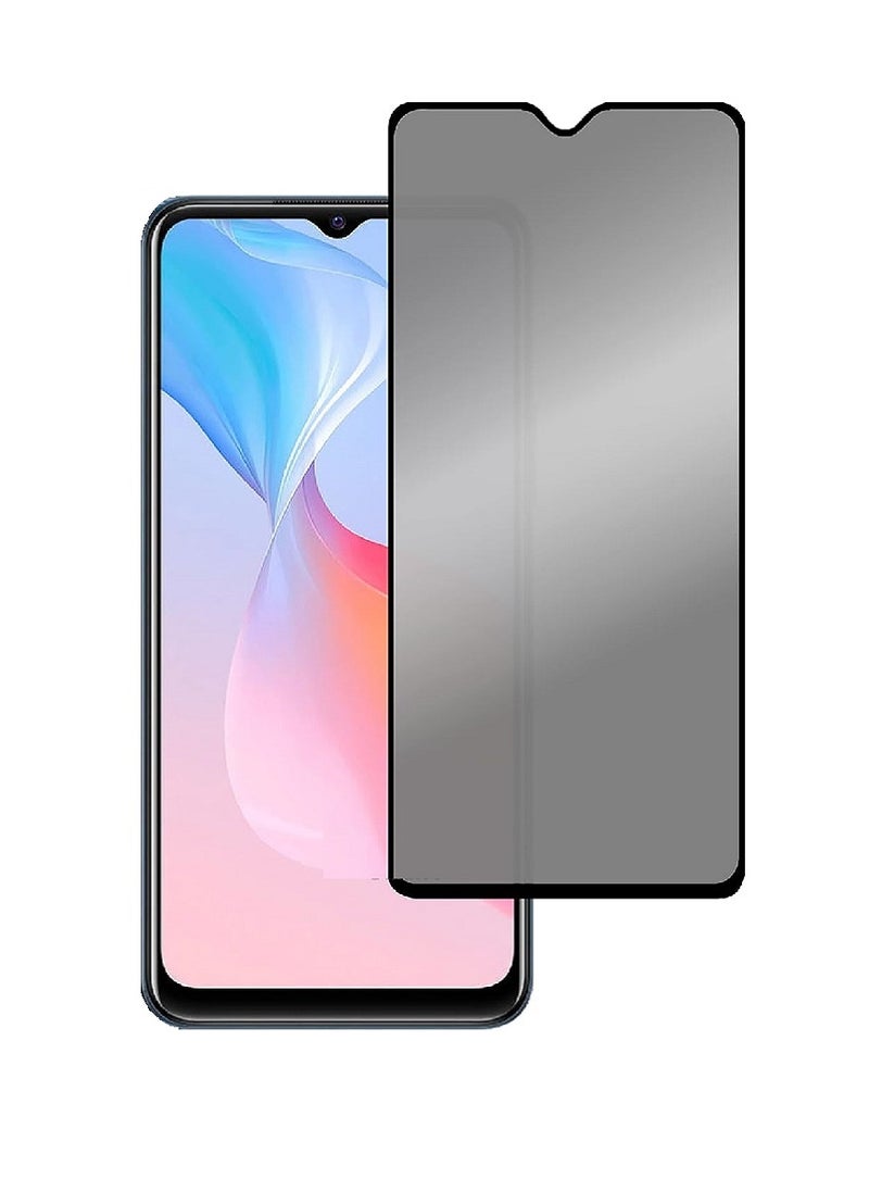 Super Tempered Glass Screen Protector Anti-Spy Privacy Designed For vivo Y76 Full Screen Coverage And Bubble Free - Image 1