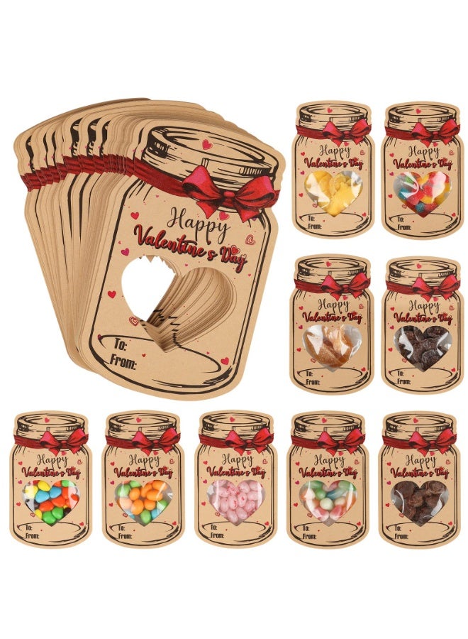 24 قطعة من بطاقات عيد الحب هدية مناسبة للحفلات وتبادل الهدايا وبطاقات المعايدة - Image 1