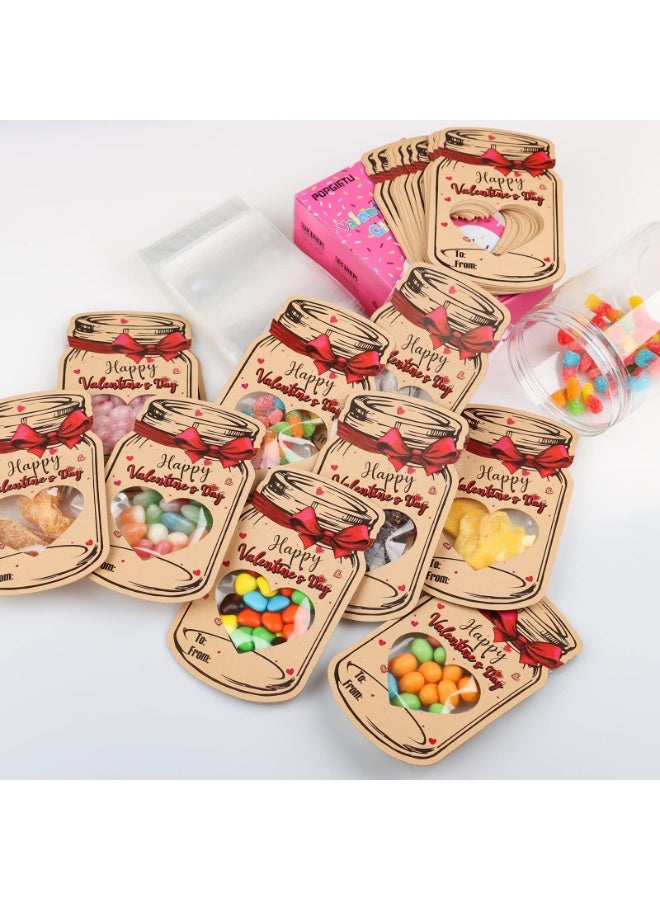 24 قطعة من بطاقات عيد الحب هدية مناسبة للحفلات وتبادل الهدايا وبطاقات المعايدة - Image 5