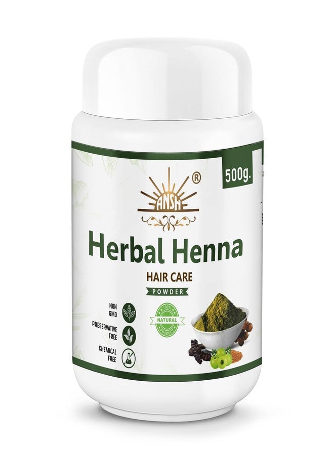 Ansh Herbal Henna Hair Care Powder for Hair Colour and Growth (500 Grams) - Image 1
