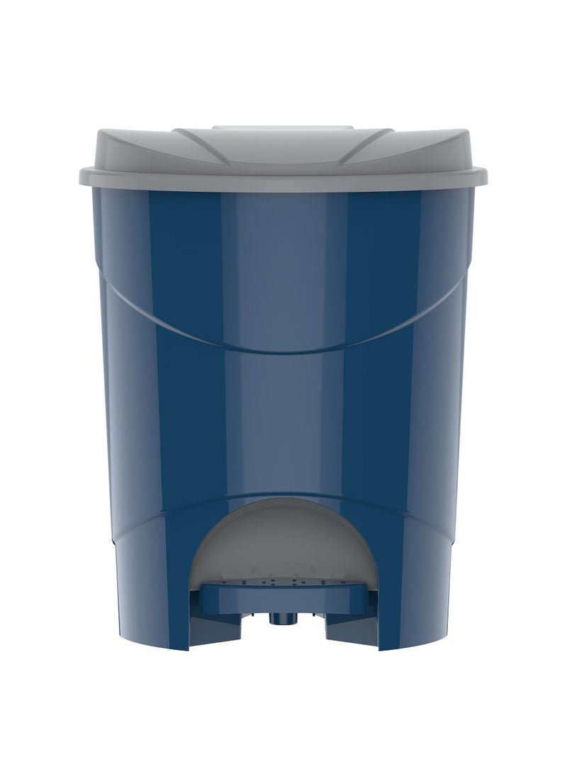 Cosmoplast 31x 32x 39 cm - 15L Pedal Waste Bin (Pearl Blue)  - Image 4