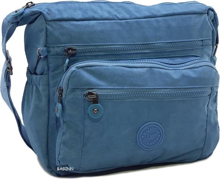 Baginn Klinkir Women's Messenger Bag Multi-Pocket Crossbody Rain Resistant Fabric  - Image 1