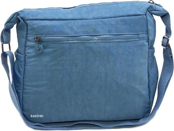Baginn Klinkir Women's Messenger Bag Multi-Pocket Crossbody Rain Resistant Fabric  - Image 5