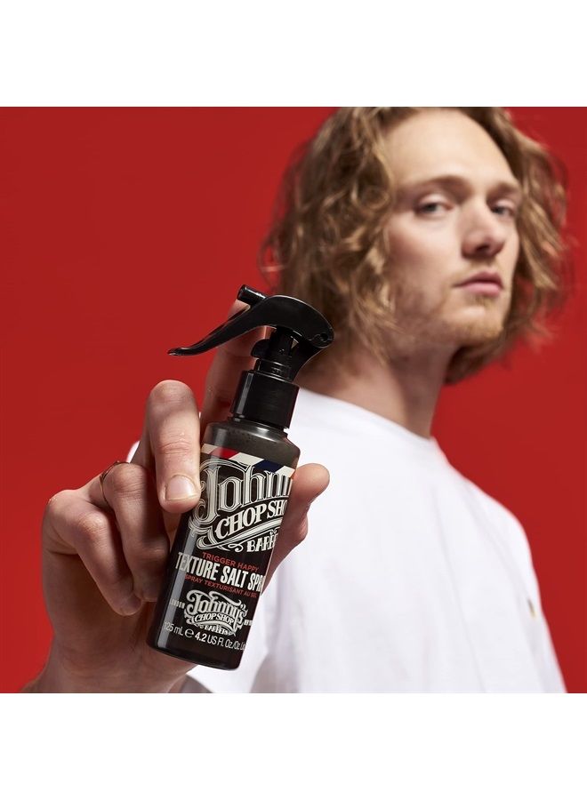 Johnny's Chop Shop Men's Hair Care and Grooming Trigger Happy Texturizing Salt Spray 4.22 fl oz (Pack of 1) - Image 3